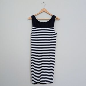 Banana Republic Striped Sleeveless Dress